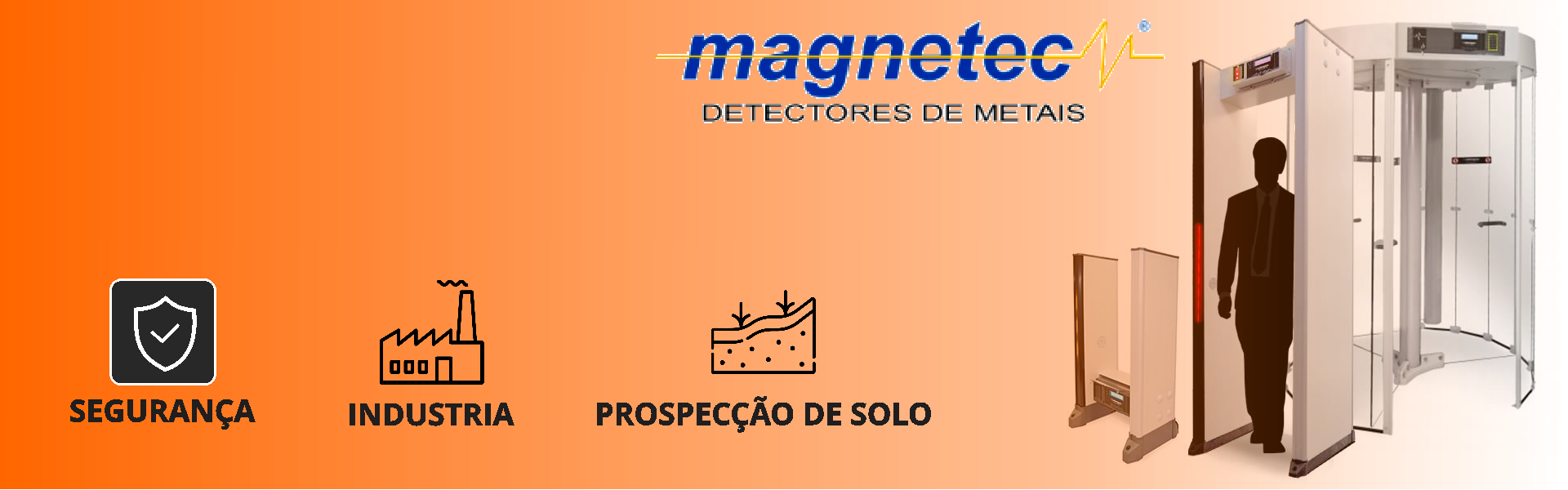 Detectores de Metais Magnetec