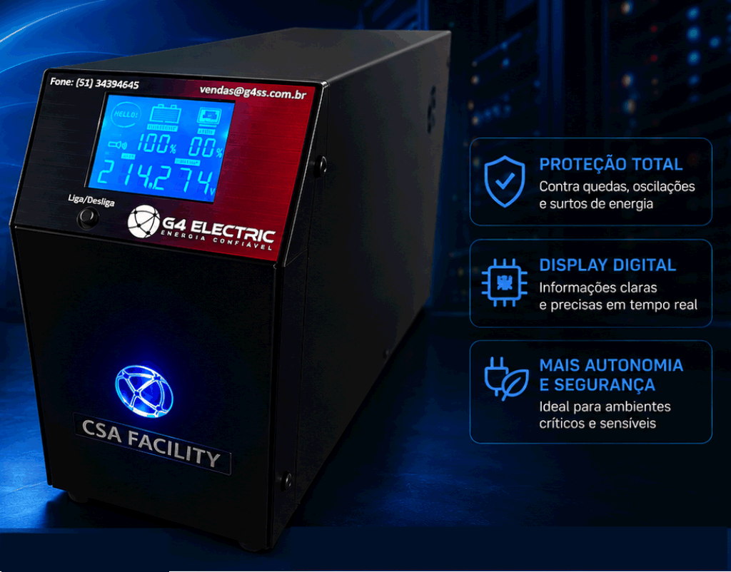 CSA Facility Nobreak de Qualidade